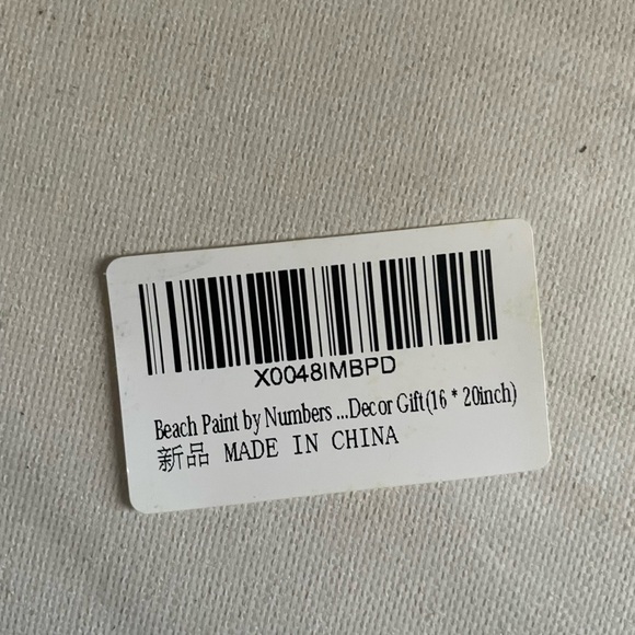 Ocean Sunset Shell Paint by Number Kit - Picture 2 of 5